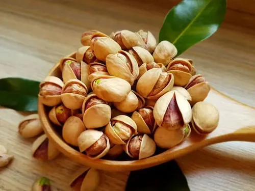 خرید و قیمت انواع پسته زعفرانی دامغان
